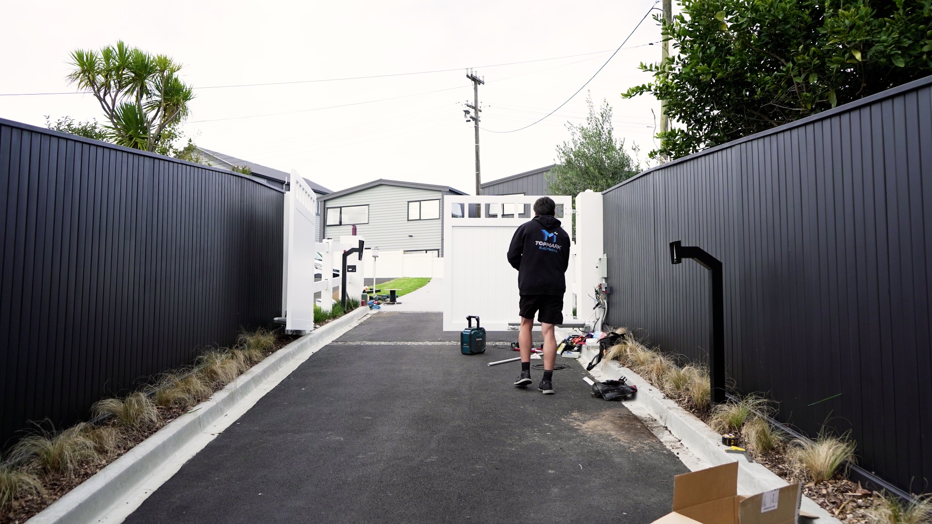 Driveway installation